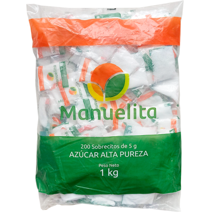 Azúcar Manuelita x 200 sobres
