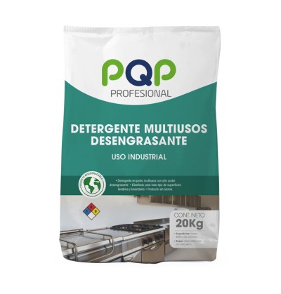 Detergente En Polvo Multiusos Sin Aroma - PQP Profesional