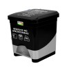 Papelera Pedal 20L Negro - Residuos No Aprovechables Fuller