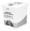 Papelera Pedal 20L Blanco - Residuos Aprovechables Fuller