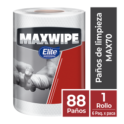 Paños De Limpieza Maxwipe Max70 x 88 Paños -  Elite Professional