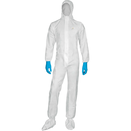 Traje descartable blanco DT115 - Delta