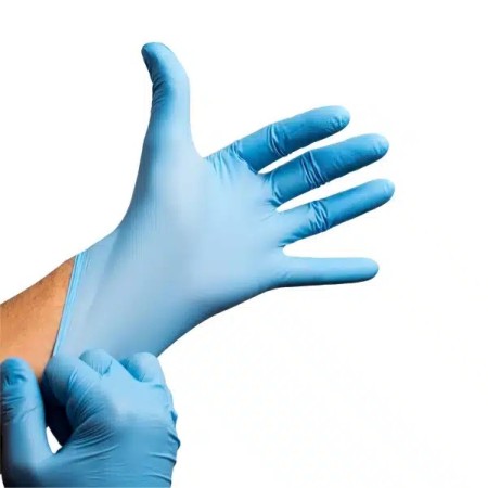 Guantes de nitrilo azul - Biofit x 100 fonina