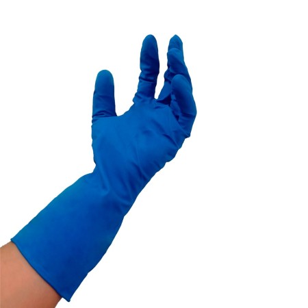 Guantes de nitrilo azul - Coraza x 100