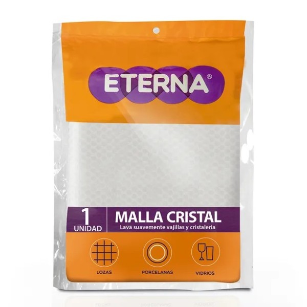 Esponja malla cristal - x1 - ETERNA