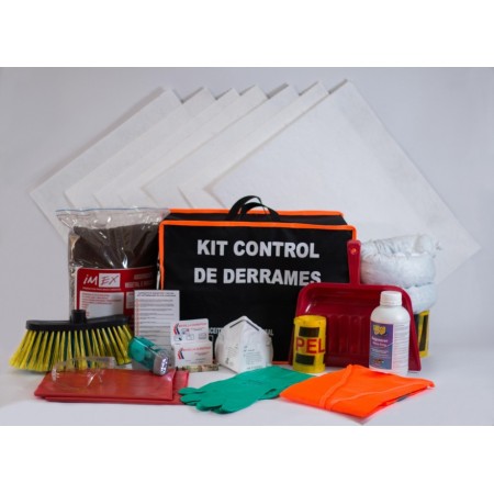 Kit control derrames en maletin 5 galones Kit control derrames en maletin 5 galones