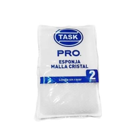 Esponja malla cristal x2 - TASK PRO