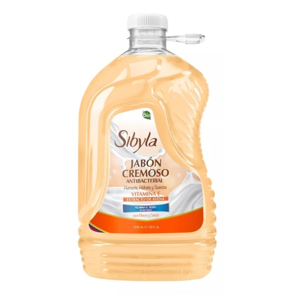 Jabon liquido cremoso antibacterial - Avena - x 3785 ml - (SIBYLA) FULLER PINTO