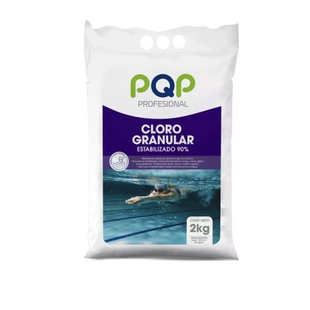 Cloro granular al 90% - 2 kg - pqp