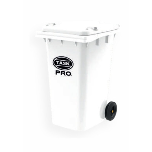 Contenedor para basura 120lt task pro blanco