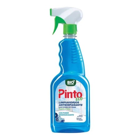 limpia vidrios antiempañante x 500 ml con spray pinto