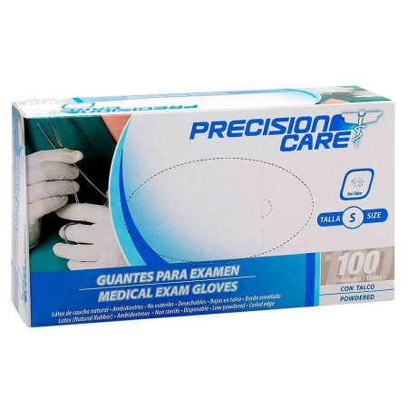 Guante vinilo eterna/precision care sin talco