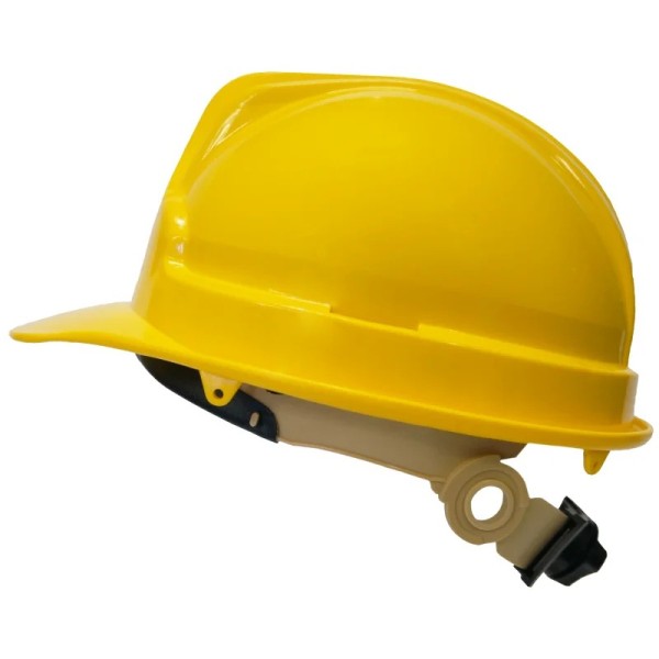 Casco dielectrico tipo I color amarillo fura ratchet delta