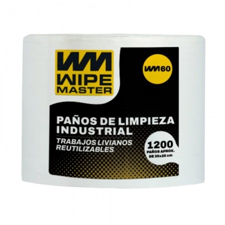 wipe master 60 rollo x 1200 paños