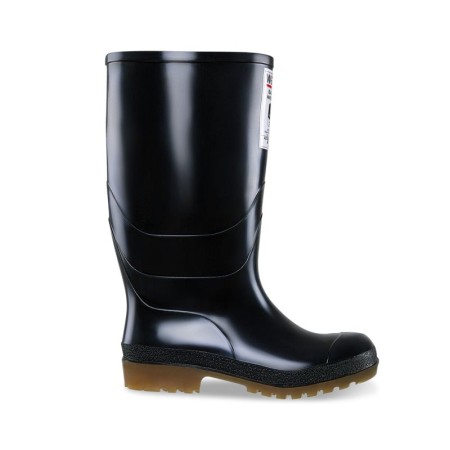 Bota workman safety waterproof negra con puntera