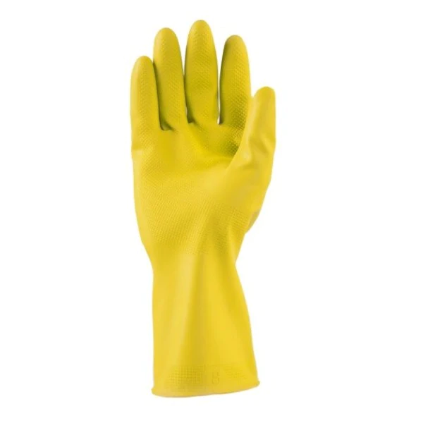 Guante domestico cal 15 amarillo fuller talla 9