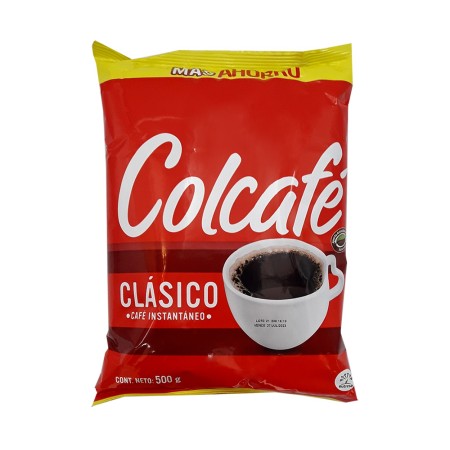 Cafe instanteo colcafe clasico bolsa x 500 gr fonina