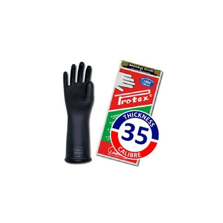 guante protex latex industrial c-35 largo 40 cm