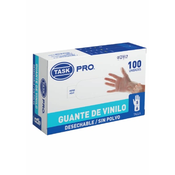 Guante vinilo task