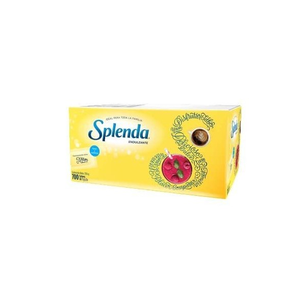 Endulzante splenda caja x 700 sobres