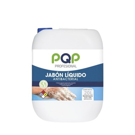 Jabon liquido antibacterial 20l pqp