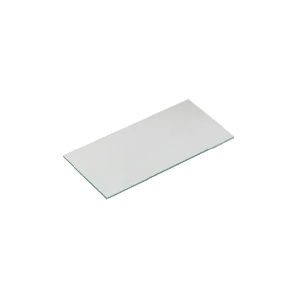 Vidrio rectangular claro para careta de soldador