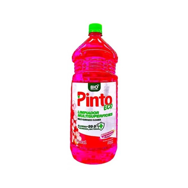 Limpiador desinfectante multisuperficies floral x 2000 ml pinto