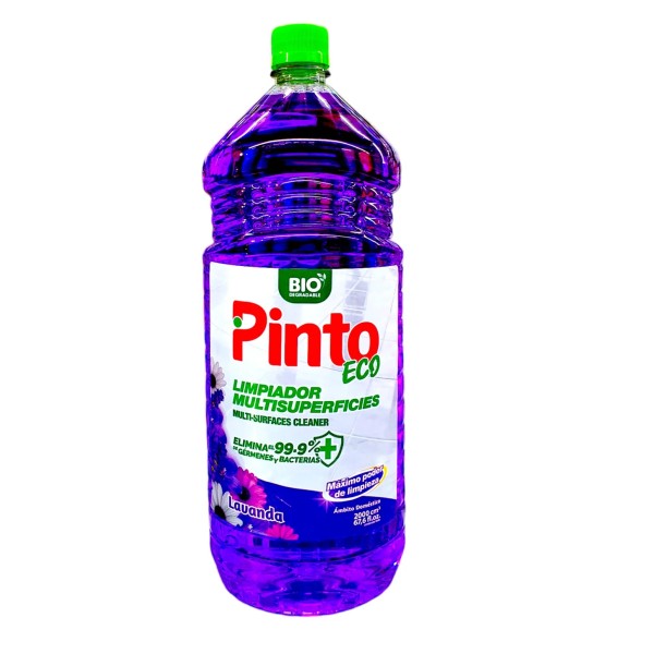 Limpiador desinfectante multisuperficies lavanda x 2000 ml pinto