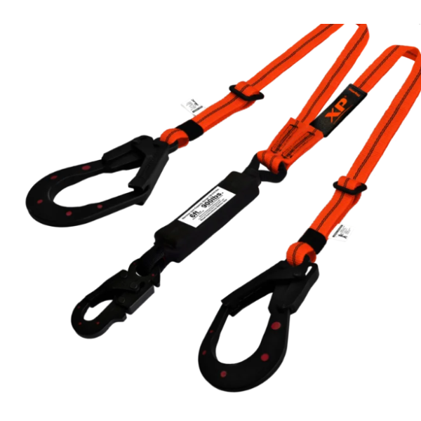 Eslinga dielectrica en y con absorbedor regulable xp safety 301yr-adie-2g1p