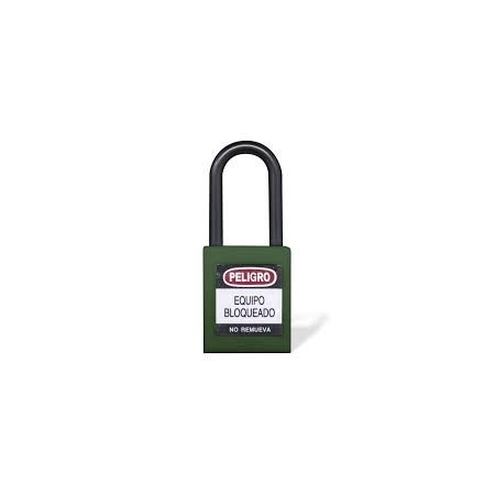 candado gancho nylon verde b fonina