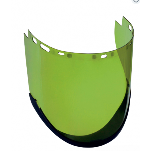 Visor flash v2 de policarbonato contra arco eléctrico y riesgo térmico 14 CAL/CM2 DELTA VISORF14V2