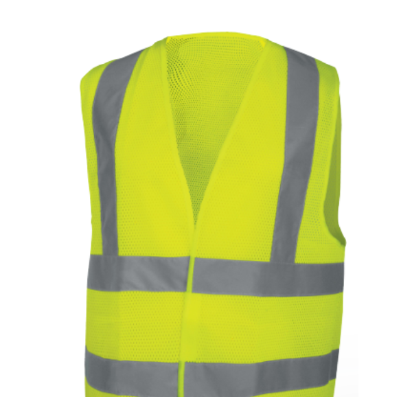 Chaleco en malla amarillo fluo cierre velcro GILM3 DELTA