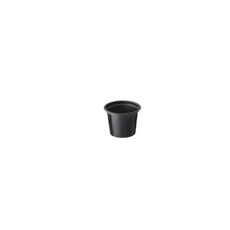 Copa souffle 1 oz negro paq  x100 und Darnel