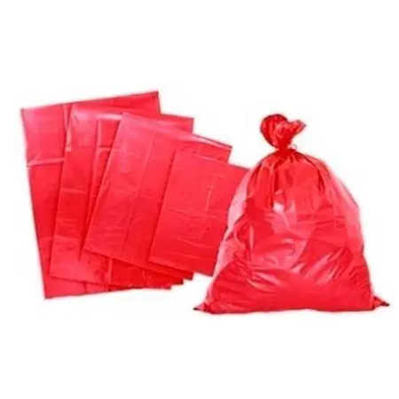 Bolsa basura rojo Fonina 70x90 cm paq x 10 EXTRA JUMBO