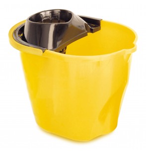 Balde con escurridor 12L - Amarillo - FULLER PINTO