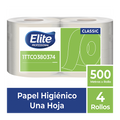 Papel Higiénico Elite Jumbo HS Natural 4 x 500 mts 1TTCO380374