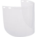 Visor de policarbonato incoloro con borde plástico VISORPC Delta Plus
