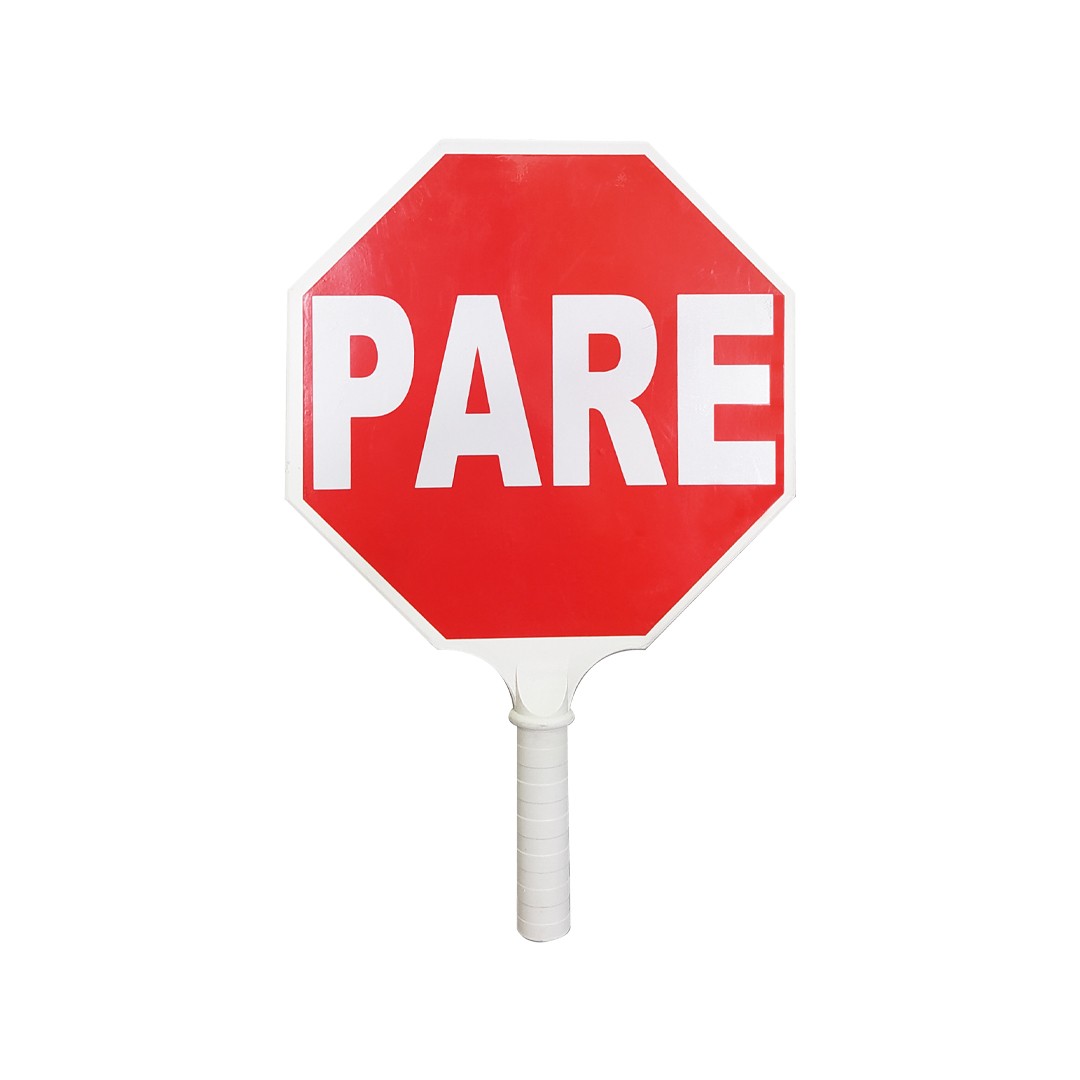 Señal manual PARE-SIGA