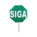 Señal manual PARE-SIGA