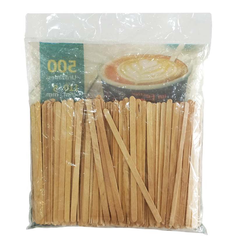 Palitos mezcladores 11 cm x 500 und