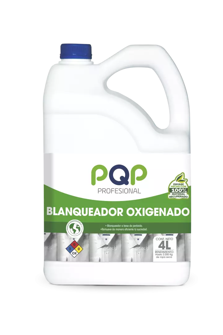 Blanqueador oxigenado - 4L - PQP