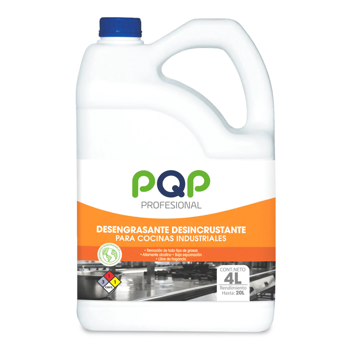 Desengrasante Desincrustante - 4L - PQP