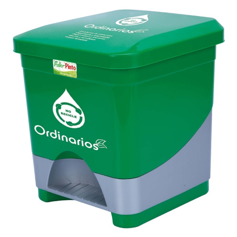 Papelera Pedal 20L verde FULLER