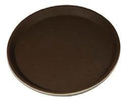 Bandeja redonda negra antideslizante 14" 35 cm Vista Global VG29941-10