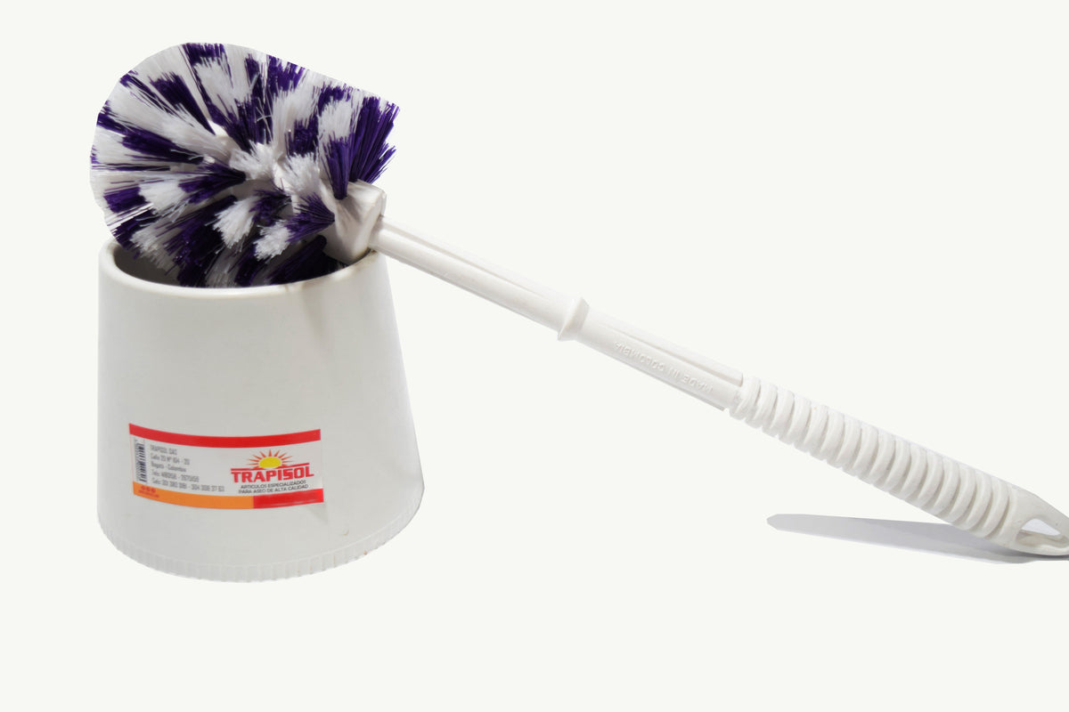 Cepillo Sanitario Tipo Churrusco - Base Incluida - Color Surtido - TRAPISOL