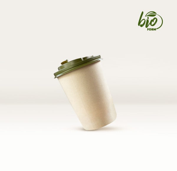 Tapa viajera vaso carton - 7 oz paq x 50 - Bioform
