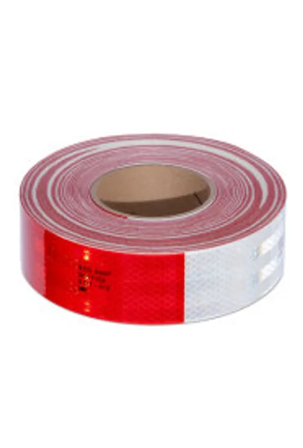 Cinta Reflectiva blanca roja 2"X45 M - 3M