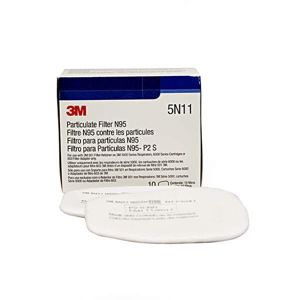 Filtro material particulado 5N11 - x10 und - 3M