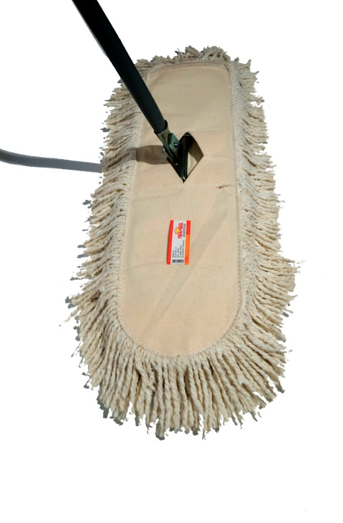 Mopa brillador algodon tipo avion - 100 cm - con cabo - TRAPISOL