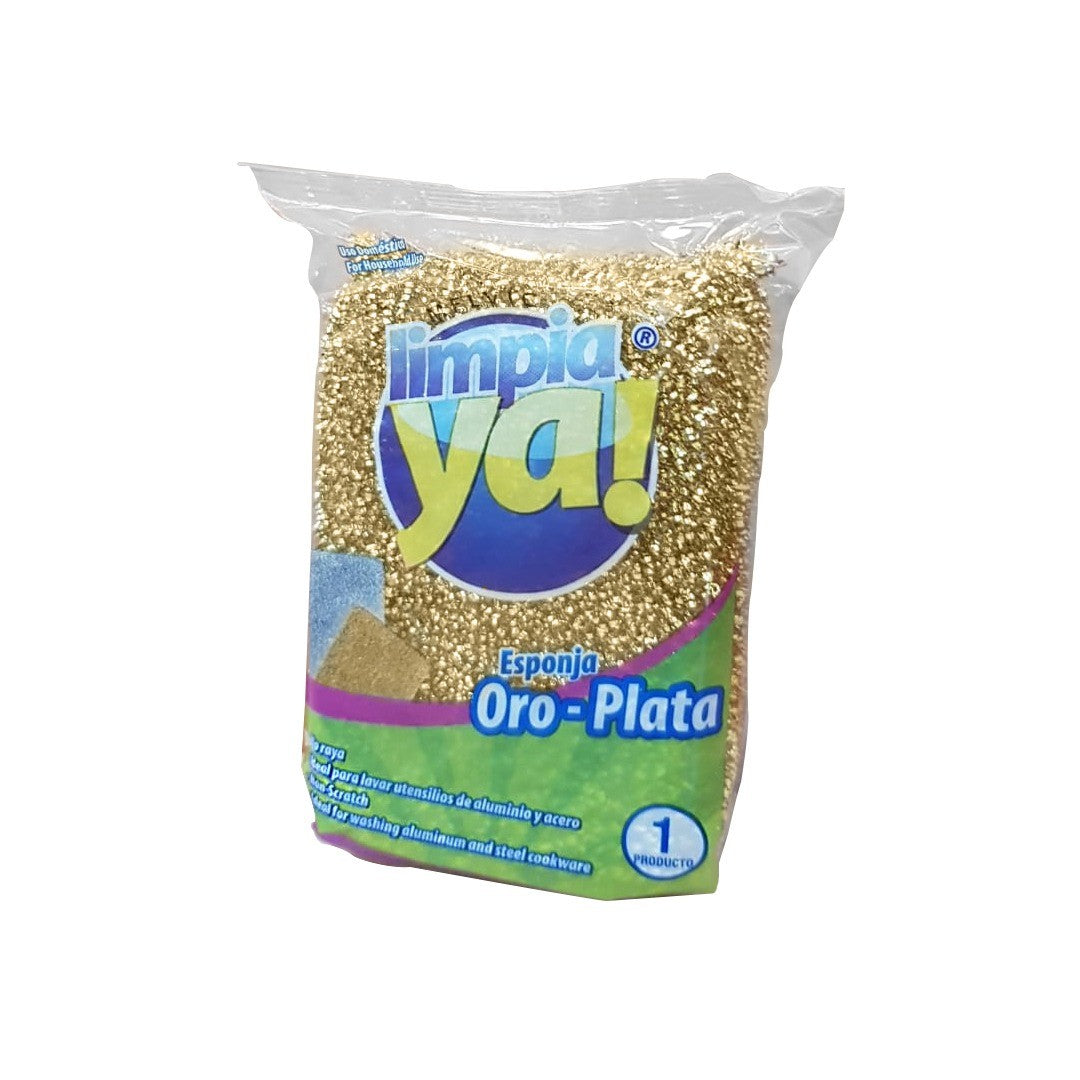 Esponja oro plata x 12 - LIMPIAYA